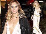 Suki Waterhouse was spotted chatting with friends at the Plaza hotel where she attended the 2015 Harper's BAZAAR ICONS Event but shortly she arrived in the same car with Katy Perry  at Le Bain in the Meatpacking

Pictured: Suki Waterhouse
Ref: SPL1129329  170915  
Picture by: BlayzenPhotos / Splash News

Splash News and Pictures
Los Angeles: 310-821-2666
New York: 212-619-2666
London: 870-934-2666
photodesk@splashnews.com