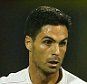 Mikel Arteta of Arsenal during the UEFA Champions League Group F match between GSK Dinamo Zagreb and Arsenal played at The Stadion Maksimir, Zagreb
