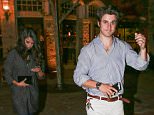UK CLIENTS MUST CREDIT: AKM-GSI ONLY
EXCLUSIVE: **SHOT ON 9/15/15** Calabasas, CA - It looks like Selena Gomez is done with bad boys, as she was seen enjoying a romantic date night with old fling and co-star David Henrie.  David was wearing a cross on a necklace around his neck as the couple exited Tosconova restaurant in Calabasas.  The two appeared to be catching up and were seen drinking wine while they enjoyed each others company.  Are Selena and David rekindling a old romance?

Pictured: Selena Gomez, David Henrie
Ref: SPL1129666  170915   EXCLUSIVE
Picture by: AKM-GSI / Splash News