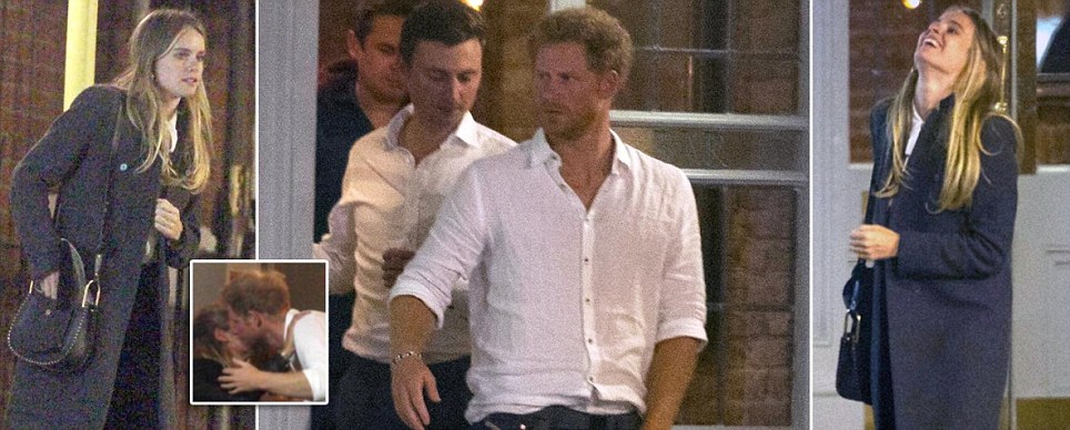 Prince Harry's dash from 31st birthday bash with ex-girlfriend Cressida Bonas