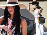 West Hollywood, CA - Vanessa Hudgens holds on to her hat on a breezy day in L.A. as she returns to her car after shopping at the Pacific Design Center in West Hollywood. The actress wore a long white flowing dress with platform heels and a large brimmed hat as she did some retail therapy in the city.\nAKM-GSI   September 17, 2015\nTo License These Photos, Please Contact :\nSteve Ginsburg\n(310) 505-8447\n(323) 423-9397\nsteve@akmgsi.com\nsales@akmgsi.com\nor\nMaria Buda\n(917) 242-1505\nmbuda@akmgsi.com\nginsburgspalyinc@gmail.com