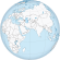 Afro-Eurasia on the globe (yellow).svg