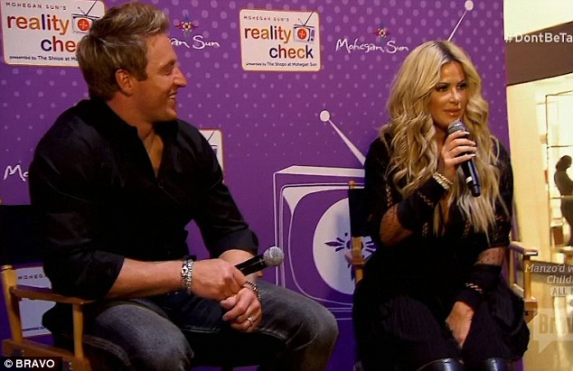 Public appearance: Kim and Kroy shared a stage for a public appearance at a casino