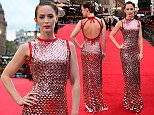 Emily Blunt attending the Sicario Premiere at the Empire Leicester Square, London. PRESS ASSOCIATION Photo. Picture date: Monday September 21, 2015. Photo credit should read: Ian West/PA Wire