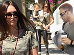 *** Fee of £150 applies for subscription clients to use images before 22.00 on 200915 ***\nEXCLUSIVE ALLROUNDERMegan Fox takes her son Noah Shannon Green out shopping\nFeaturing: Megan Fox, Noah Shannon Green\nWhere: Los Angeles, California, United States\nWhen: 18 Sep 2015\nCredit: WENN.com