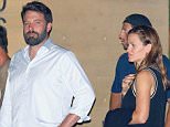 21 SEP 2015 - LOS ANGELES - USA
*** STRICTLY AVAILABLE FOR UK AND GERMANY USE ONLY ***
***EXCLUSIVE ALL ROUND PICTURES ***
BEN AFFLECK AND JENNIFER GARNER SEEN LEAVING NOBU RESTAURANT IN MALIBU TOGETHER AFTER A ROMANTIC DINNER!
BYLINE MUST READ : XPOSUREPHOTOS.COM
***UK CLIENTS - PICTURES CONTAINING CHILDREN PLEASE PIXELATE FACE PRIOR TO PUBLICATION ***
*UK CLIENTS MUST CALL PRIOR TO TV OR ONLINE USAGE PLEASE TELEPHONE 0208 344 2007*