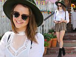 West Hollywood, CA - Maisie Williams smiles for the cameras after lunch with friends at The Ivy Restaurant in West Hollywood. The 'Game of Thrones' star looked cute as can be in a large brimmed hat with patterned shorts, black heeled booties and a white top as she waited for her car at the valet with her pretty smile.\n \n AKM-GSI  September 22, 2015\nTo License These Photos, Please Contact :\nSteve Ginsburg\n(310) 505-8447\n(323) 423-9397\nsteve@akmgsi.com\nsales@akmgsi.com\nor\nMaria Buda\n(917) 242-1505\nmbuda@akmgsi.com\nginsburgspalyinc@gmail.com