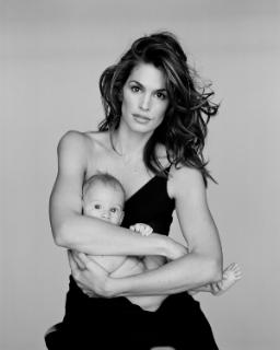 Cindy Crawford with Son Presley