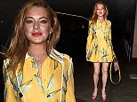 LONDON, ENGLAND - SEPTEMBER 22:  Lindsay Lohan attends Wonderland Magazine's 10th Anniversary Party at Drama night club in Mayfair on September 22, 2015 in London, England.  (Photo by Keith Hewitt/GC Images)