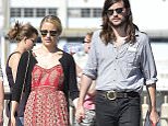 NEW YORK, NY - SEPTEMBER 23:  Dianna Agron and Winston Marshall are seen in Soho  on September 23, 2015 in New York City.  (Photo by Alo Ceballos/GC Images)