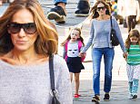 Mandatory Credit: Photo by Startraks Photo/REX Shutterstock (5168328h)\n Sarah Jessica Parker with Daughters (Marion Loretta and Tabitha Hodge)\n Sarah Jessica Parker and twins out and about, New York, America - 24 Sep 2015\n Sarah Jessica Parker Walking her Twins to School\n