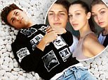Anwar Hadid did an exclusive shoot with NYLON for the October It Girl Issue as part of "Guys We Heart" series. Amidst posing, pop-ins from his celebrity model family, a grammy winning producer, and even a visit from a Jenner, the teen-on-the-rise dishes on family, manners and future plans. "My sisters are awesome. They probably taught me everything I need to know about girls..." For more of the shoot and to read the full interview, check out the piece, now live on NYLON.com. \n \nUse of this feature is contingent upon including a link back to NYLON.com: http://www.nylon.com/articles/anwar-hadid-interview\n