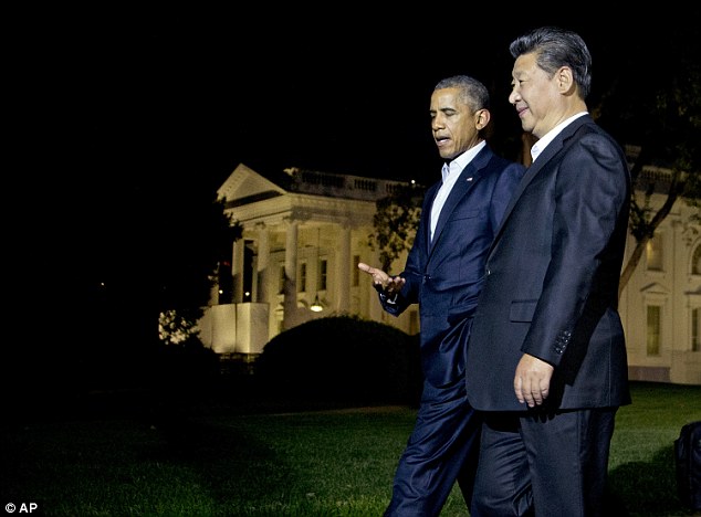 President Obama has welcomed China's president Xi Jinping to the White House ahead of crunch talks on cyber attacks and territorial disputes in the South China Sea