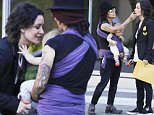 EXCLUSIVE: Talk hostSara Gilbert and wife singer Linda Perry with their baby son in Beverly Hills on September 24, 2015.\n\nPictured: Sara Gilbert and  Linda Perry \nRef: SPL1135670  240915   EXCLUSIVE\nPicture by: Mr Photoman / Splash News\n\nSplash News and Pictures\nLos Angeles: 310-821-2666\nNew York: 212-619-2666\nLondon: 870-934-2666\nphotodesk@splashnews.com\n