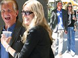 Beverly Hills, CA - George Hamilton and Alana Stewart are all smiles as they enjoy lunch at M Cafe Restaurant in Beverly Hills this afternoon.\n AKM-GSI September 25, 2015\n \n To License These Photos, Please Contact :\n \n Steve Ginsburg\n (310) 505-8447\n (323) 423-9397\n steve@akmgsi.com\n sales@akmgsi.com\n \n or\n \n Maria Buda\n (917) 242-1505\n mbuda@akmgsi.com\n ginsburgspalyinc@gmail.com