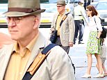 142932, Steve Martin seen out and about with Anne Stringfield in NYC. New York, New York - Friday September 25, 2015. Photograph: © PacificCoastNews. Los Angeles Office: +1 310.822.0419 sales@pacificcoastnews.com FEE MUST BE AGREED PRIOR TO USAGE