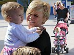 Kerry Katona pictured out with her family having a great time at Peppa Pig World.jpg
