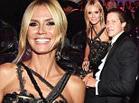 MILAN, ITALY - SEPTEMBER 26:  Heidi Klum and Vito Schnabel are seen at amfAR Milano 2015 at La Permanente on September 26, 2015 in Milan, Italy.  (Photo by Venturelli/Getty Images for amfAR)