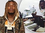 Rapper Fetty Wap is rushed to hospital after being hit by a car while riding his motorcycle in New Jersey
