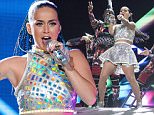RIO DE JANEIRO, BRAZIL - SEPTEMBER 27: Katy Perry performs at 2015 Rock in Rio on September 27, 2015 in Rio de Janeiro, Brazil. (Photo by Raphael Dias/Getty Images)