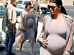 Van Nuys, CA - Expecting couple, Kim Kardashian and Kanye West arrive at the family business offices in Van Nuys together. Kim wore a tan form fitting dress with an overcoat and matching heels as she stepped out with her man Kanye this afternoon in the valley.\nAKM-GSI        September 28 2015\nTo License These Photos, Please Contact :\nSteve Ginsburg\n(310) 505-8447\n(323) 423-9397\nsteve@akmgsi.com\nsales@akmgsi.com\nor\nMaria Buda\n(917) 242-1505\nmbuda@akmgsi.com\nginsburgspalyinc@gmail.com