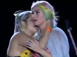 Katy Perry Invites a fan on stage at rock in rio 2015