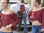 EXCLUSIVE: Annylynne McCord braless and and wearing a crop top and jeans was seen hugging a male friend after shopping on Melrose Avenue in West Hollywood, CA\n\nPictured: Annalynne McCord\nRef: SPL1140133  300915   EXCLUSIVE\nPicture by: SPW / Twist / Splash News\n\nSplash News and Pictures\nLos Angeles: 310-821-2666\nNew York: 212-619-2666\nLondon: 870-934-2666\nphotodesk@splashnews.com\n