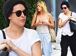 143110, EXCLUSIVE: Scout and Rumer Willis seen walking in East Village, NYC. New York, New York - Wednesday September 30, 2015. Photograph: © PacificCoastNews. Los Angeles Office: +1 310.822.0419 sales@pacificcoastnews.com FEE MUST BE AGREED PRIOR TO USAGE