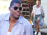 Picture Shows: EJ Johnson  September 29, 2015
 
 Reality star EJ Johnson and some friends spotted out shopping in West Hollywood, California. EJ looked stylish in a long coat and denim shorts.
 
 Non Exclusive
 UK RIGHTS ONLY
 
 Pictures by : FameFlynet UK © 2015
 Tel : +44 (0)20 3551 5049
 Email : info@fameflynet.uk.com