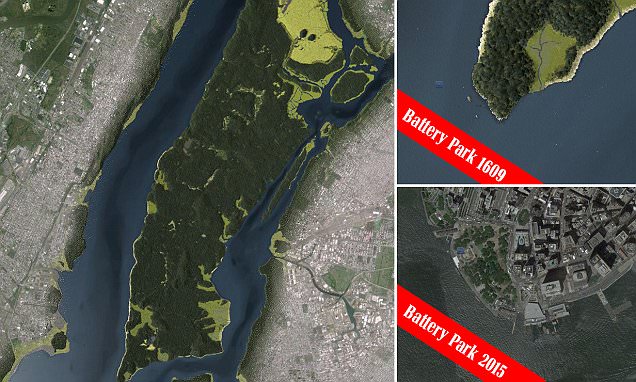 Interactive Manhattan map lets you explore New York City 400 years ago