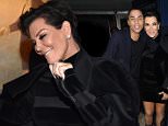 Balmain After Party Dinner at La Perouse in Paris this evening.

Pictured: Kris Jenner, Corey Gamble
Ref: SPL1141346  011015  
Picture by: TGB / Splash News

Splash News and Pictures
Los Angeles: 310-821-2666
New York: 212-619-2666
London: 870-934-2666
photodesk@splashnews.com
