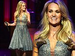 NASHVILLE, TN - OCTOBER 03:  Singer Carrie Underwood performs at the Grand Ole Opry 90th Birthday Bash on October 3, 2015 in Nashville, Tennessee.  (Photo by John Shearer/Getty Images for Schmidt Relations)