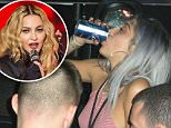 EXCLUSIVE: **NO USA TV AND NO USA WEB **MINIMUM FEE APPLY** Madonna's daughter, Lourdes is seen drinking beer at the latest Madonna concert in Detroit this week.\nTMZ obtained this pics and were told the 18-year-old Lourdes Leon showed up at Madonna's "Rebel Heart" show Thursday night with a group of her friends and sat down in the front row. It wasn't long after when Lourdes cracked open a cold one and slugged away.\n\nRef: SPL1138542  041015   EXCLUSIVE\nPicture by: TMZ.com / Splash News\n\nSplash News and Pictures\nLos Angeles: 310-821-2666\nNew York: 212-619-2666\nLondon: 870-934-2666\nphotodesk@splashnews.com\n