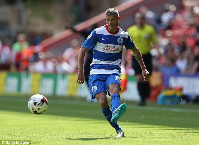 Konchesky joined QPR in the Championship on a season-long loan deal from Leicester in the summer