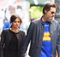 UK CLIENTS MUST CREDIT: AKM-GSI ONLY..Jim Carrey and his girlfriend, Cathriona White, hold hands while taking a walk in Manhattan.  The on/off couple are back together after a six month split.....Pictured: Jim Carrey and Cathriona White..Ref: SPL1033947  210515  ..Picture by: AKM-GSI / Splash News....
