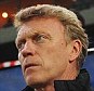 Much to think about: Moyes and his players must overturn a 2-0 deficit when Olympiacos visit Old Trafford