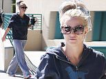 Calabasas, CA - Singer, Britney Spears, keeps fit at the gym in a doggie graphic print tracksuit in Calabasas.\nAKM-GSI        October 9, 2015\nTo License These Photos, Please Contact :\nSteve Ginsburg\n(310) 505-8447\n(323) 423-9397\nsteve@akmgsi.com\nsales@akmgsi.com\nor\nMaria Buda\n(917) 242-1505\nmbuda@akmgsi.com\nginsburgspalyinc@gmail.com