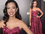 NEW YORK, NY - OCTOBER 09: Actress Christian Serratos attends the season six premiere of "The Walking Dead" at Madison Square Garden on October 9, 2015 in New York City.  (Photo by Theo Wargo/Getty Images)