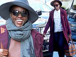 Mandatory Credit: Photo by Startraks Photo/REX Shutterstock (5226587b)\n Lupita Nyong'o\n Lupita Nyong'o out and about, New York, America - 11 Oct 2015\n Lupita Nyong'o Arrives at the The Public Theater for a Performance of her Play Eclipse\n