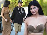 EXCLUSIVE: Kylie Jenner and Tyga laugh and smile as they head to the mall in Los Angeles. Kylie was spotted wearing a very form fitted dress as she joined Tyga for a bit of shopping together at the Westfield mall. Kylie held his hand as the two parked in the valet as Tyga looked at her fashion.\nTaken 13th Oct 2015\n\nPictured: Kylie Jenner, Tyga\nRef: SPL1149870  141015   EXCLUSIVE\nPicture by: Splash News\n\nSplash News and Pictures\nLos Angeles: 310-821-2666\nNew York: 212-619-2666\nLondon: 870-934-2666\nphotodesk@splashnews.com\n