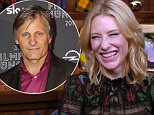 Bravo chat host Andy Cohen is joined by actress 2 time Oscar winning actress Cate Blanchett, promoting her new film 'Truth' with Robert redford that opens Friday and also the legendary Julie Andrews.