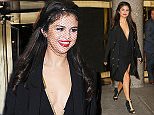 Selena Gomez spotted wearing a black veil as leaving the NBC studios after attending The Tonight Show Starring Jimmy Fallon in New York City

Pictured: Selena Gomez
Ref: SPL1151853  141015  
Picture by: Felipe Ramales / Splash News

Splash News and Pictures
Los Angeles: 310-821-2666
New York: 212-619-2666
London: 870-934-2666
photodesk@splashnews.com