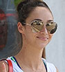 Weekend Warrior: Cara Santana was spotted out running some errands in West Hollywood, California on Wednesday