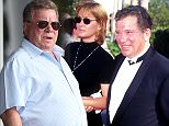 Nerine Kidd and William Shatner during "Star Trek: 30 Years and Beyond - A Live Tribute" at Paramount Studios in Los Angeles, California, United States. (Photo by Albert L. Ortega/WireImage)