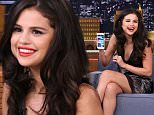 THE TONIGHT SHOW STARRING JIMMY FALLON -- Episode 0350 -- Pictured: (l-r) Actress Selena Gomez during an interview with host Jimmy Fallon on October 14, 2015 -- (Photo by: Douglas Gorenstein/NBC/NBCU Photo Bank via Getty Images)