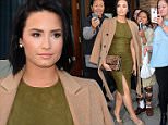 Demi Lovato takes photo  with funs coming out of a hotel in NYC.\n\nPictured: Demi Lovato\nRef: SPL1152446  151015  \nPicture by: @JDH Imagez / Splash News\n\nSplash News and Pictures\nLos Angeles: 310-821-2666\nNew York: 212-619-2666\nLondon: 870-934-2666\nphotodesk@splashnews.com\n