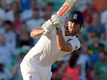 Alastair Cook completed a third Test double century in Abu Dhabi
