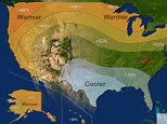 Precipitation - U.S. Winter Outlook: 2015-2016 
(Credit: NOAA)