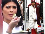 Tyga arrived with bags filled, presumably with gifts, for his son, King, at a birthday party held at the Racer's Edge Indoor Karting.  Kanye West and Nori attended, along with Kourtney Kardashian and her children, Mason, Penelope and Reign.  Friday, October 16, 2015 X17online.com