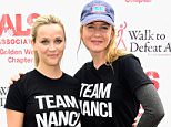 LOS ANGELES, CA - OCTOBER 18:  (L-R) Actors  Reese Witherspoon and  RenÈe Zellweger attend the Nanci Ryder's "Team Nanci" At The 13th Annual LA County Walk To Defeat ALS at Exposition Park on October 18, 2015 in Los Angeles, California.  (Photo by Frazer Harrison/Getty Images)